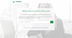 Desktop Screenshot of johnsmith.com